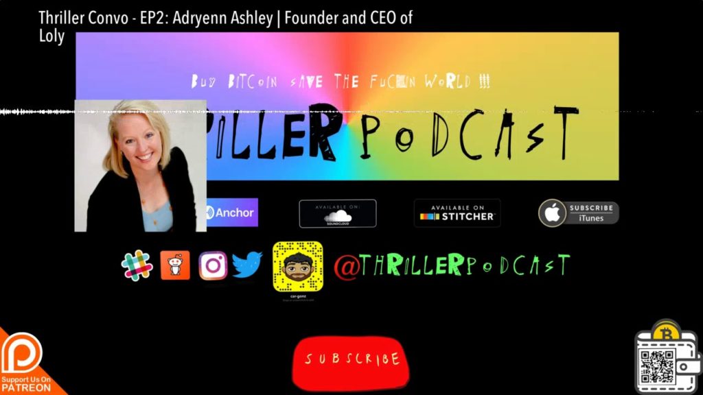 Car Gonzalez interviews Adryenn Ashley on the Thriller Podcast